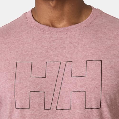 Men's HH Tech Logo T-Shirt, Wildberry, M