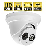 Anpviz 4mp IP Dome Camera, HK Series DS-2CD2342WD-I OEM IP Security Surveillance Camera, WDR Motion Detection, Matrix IR LED Up to 100 FT, 2.8mm Lens