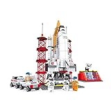Ausini F25806 Space Shuttle Launching Base 560pcs Educational DIY Construction Brick Toy