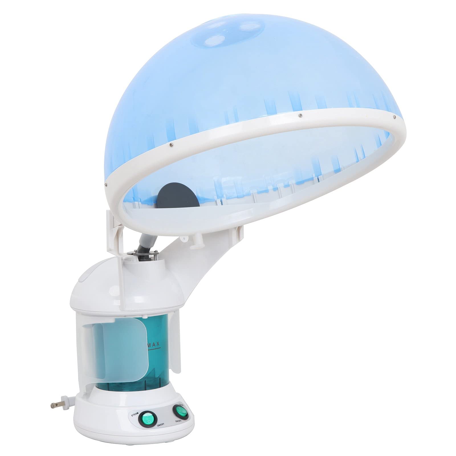 ZENY Portable Facial Steamer 2 in 1 Nano Ionic Face Steamer Humidifier and Hair Steamer with Hood, Face Steaming Warm Mist for Face Deep Cleaning Acne Blackhead, Home Sauna Spa