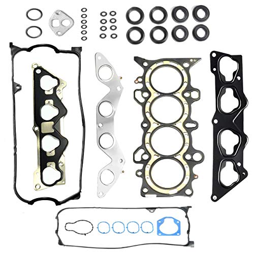 Donepart Engine Cylinder Head Gasket Set for 2001 2002 2003 2004 2005 Honda Civic DX LX 1.7L D17A1 HS26236PT SL1000 HS4034