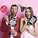 50th Birthday Photo Booth Party Props - 40 Pieces - Funny 50th Birthday Party Supplies, Decorations and Favors