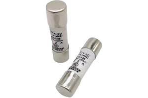 20pcs Fuse AC 500V R015 RO15 Fast Blow Ceramic Fuse Link gG RT14-20 RT18-32 10X38 1A-32A Cylindrical Electric fuses(12A)