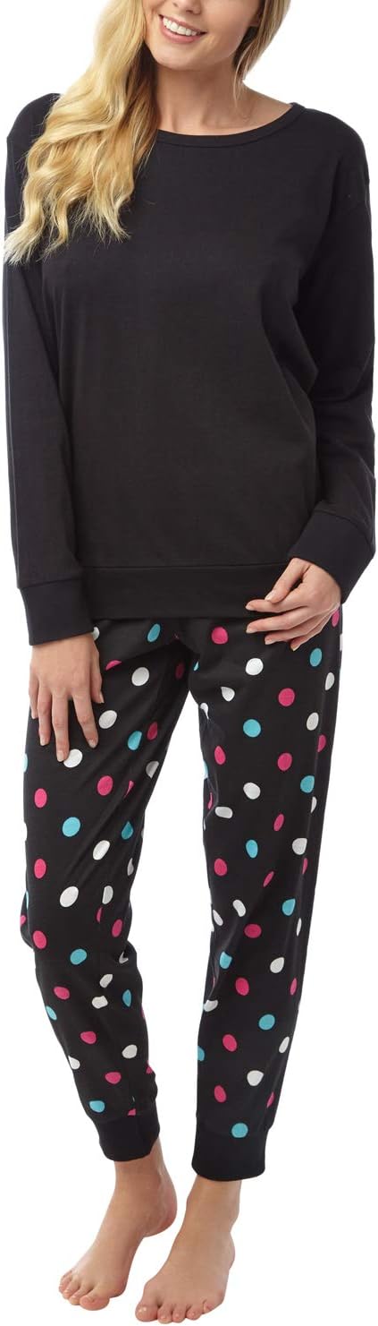 Ladies Soft Cotton Jogging Style Pyjama Set