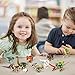 Maykid Dinosaurs Set Includes 12 Building Bricks Dinosaurs and 9 Dinosaur Accessories