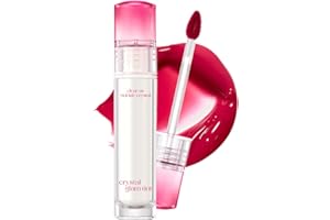 CLIO PROFESSIONAL CLIO Crystal Glam Tint |Glossy Finish, Lightweight, Weightless, Buildable, Glass-Like, Smoothing, Long-Lasting, Vivid, Transparent, Shiny, Moisturizing, Hydrating (05 Fresh Cherry)