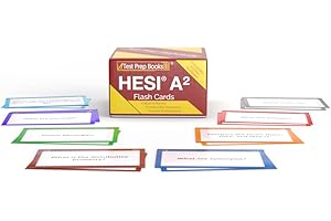 HESI A2 Study Cards: HESI A2 Review Prep 2025-2026 Nursing for the HESI Admission Assessment Exam [2nd Edition]