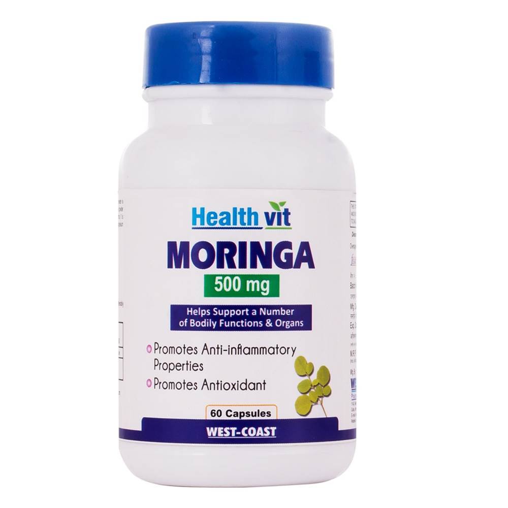 Healthvit Moringa 500 mg - 60 Capsules