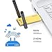 Slicemall USB Wifi Adapter 1200Mbps Wireless Adapter Network Long Range High-gain Antenna Dual Band USB3.0 Wifi for Desktop/PC (5GHz 866Mbps + 2.4GHz 300Mbps)Supports Windows XP/7/8/10/Mac/Linux...