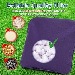 EunHo Dual Sided Cornhole Bags Set of 8 Regulation