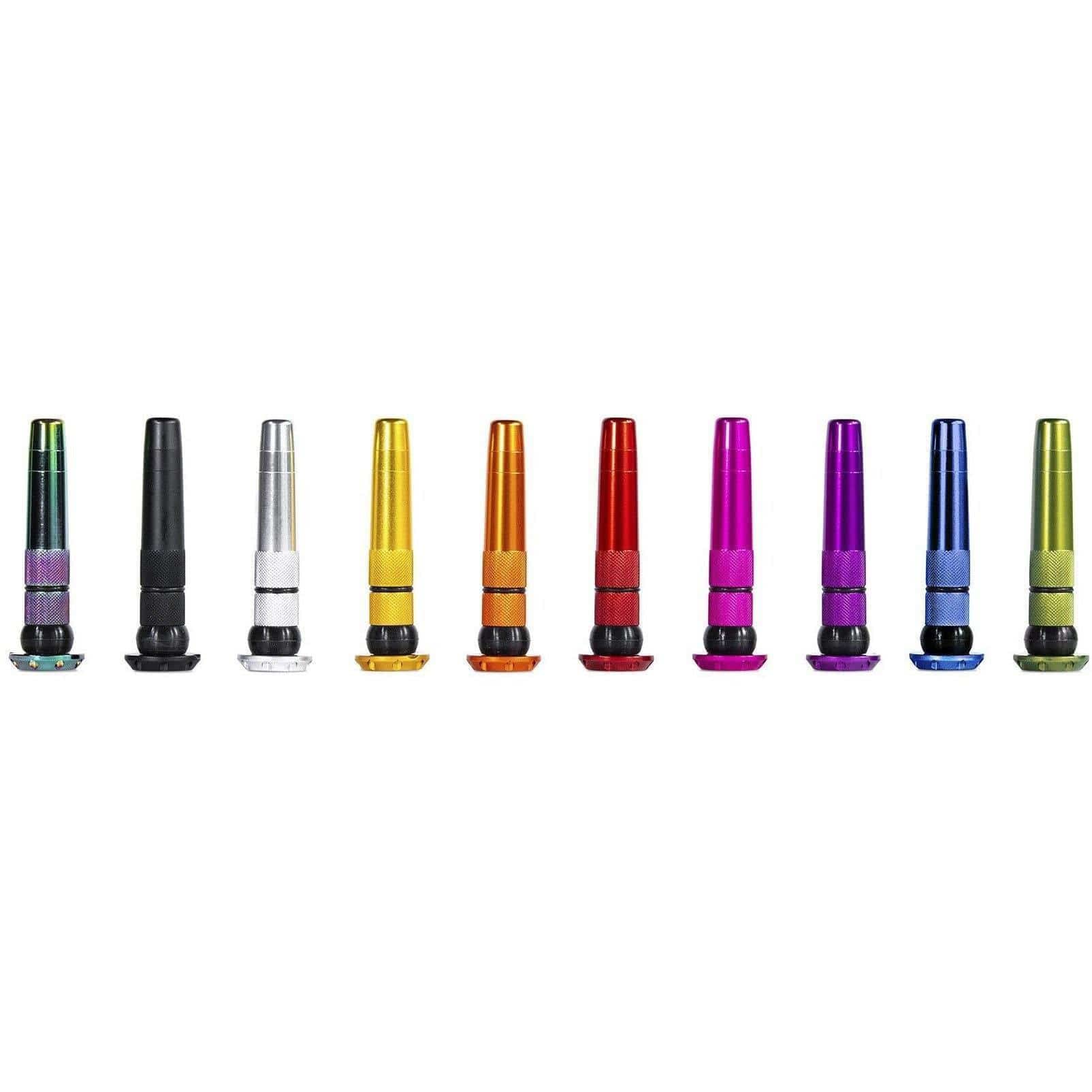 Muc-Off Stealth Tubeless Puncture Plugs Lightweight and Durable for Clogging Big Punctures - Integrated Handlebar Kit - Unisex Bicycle Accessory, Blue, Unica