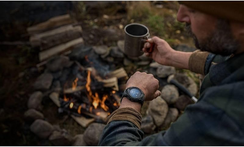 Instinct 3, 50mm, Smartwatch GPS Ultra Resistente, Black & Charcoal