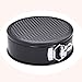 Gabkey 7 inch Springform interlocking and leak-proof seal carbon Cake Springform Pan