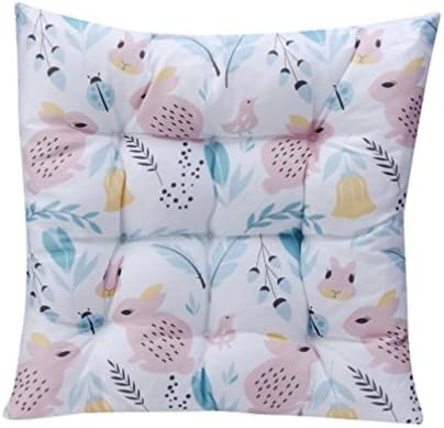 Square Cotton Seat Cushion Buttocks Chair Cushion Pads (C)