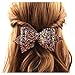 16pcs 5 Inch Glitter Hair Bows Clips Bling Party Hair Bows Clips Multi Color Glitter Sequins Hair Bows Alligator Clips for Girls Infants Toddlers