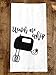 Handmade Funny Kitchen Towel - Kitchen Puns Funny Hand Towel for Baker, Watch Me Whip - 28x28 Inch Perfect for Chef Housewarming Christmas Mother’s Day Birthday Gift (Watch me Whip)