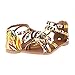 DREAM PAIRS Women's Summer Trendy Print Gladiator Flat Sandals