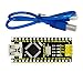 keyestudio Nano Atmega328P Ch340 Board with Usb Cable for Arduino Nano V3, Nano Board Similar to Uno, Smaller and Breadboard-friendly