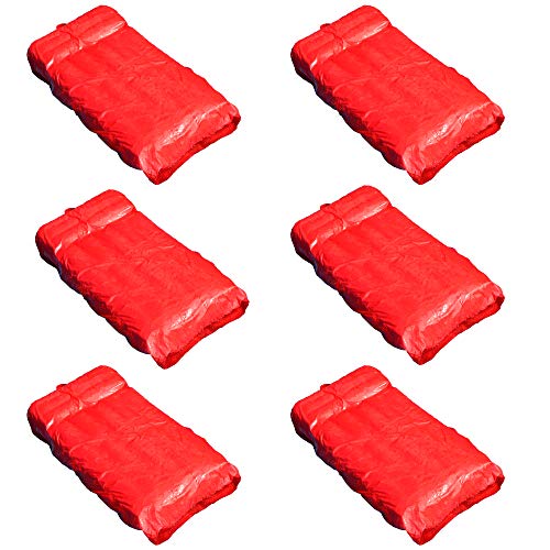 Swimline Solstice SunSoft Swimming Pool Inflatable Fabric Lounger, Red (6 Pack)