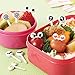Mmrm 10pcs/set Reusable Cute Mini Eye Fruit Fork Tableware Kid Lunch Easy Decor