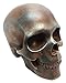 World WAR Rusted Skull Statue Skeleton Figurine 7