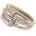Stretch Popcorn Corn Chain Diamond-Studded Pendant Bracelet Female Jewelry,Round