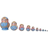 10 Pièces Poupées Gigognes Russes Peintes à La Main Poupées Matriochka 10 Pièces Poupées Gigognes Russes Peintes à La Main Poupées Matriochka