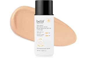 belif Dew Guard Vitamin C Glow Tint SPF 40 - Niacinamide, Hyaluronic Acid, Glow Booster + Serum + UVA/UVB Protection, Korean Tinted Mositurizer, 1.69 fl. oz