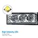 MICTUNING Led Light Bar Mounting Bracket Front License Plate Holder with 60W LED Work Driving Light Bar for Car Truck SUV and More
