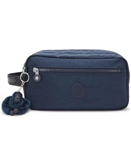 Bolsa De Aseo Kipling Amalfi - Nailon Metálico, 9x5.5x5 Pulgadas, Organizador De Viaje