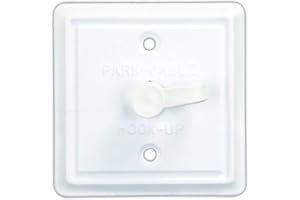 JR Products 47795 Square Cable TV Plate