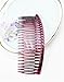 Prettyou 4.7 Inches Effortless Beauty Assorted Hair patterns Hair Comb Pin，Pack of 4
