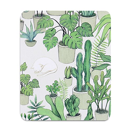 Custom Original Nature Series Mouse Pad (Cactus and Cat) - Thumbnail 5