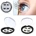 Auwer 1Pair /4pcs New Ultra-thin 0.2mm Magnetic Eye Lashes 3D Fiber Reusable False Magnet Eyelashes Extension Fake Eye Lashes Voluminous Makeup