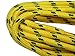 GREATLACES Yellow w/Black Yellow Jacket Kevlar (R) proTOUGH(TM) Boot Shoelaces 2 Pair Pack