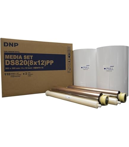 HiTi P520 6x8 Carta e Ribbon per 500 Stampe 15X20 per Stampante P520 e P525L