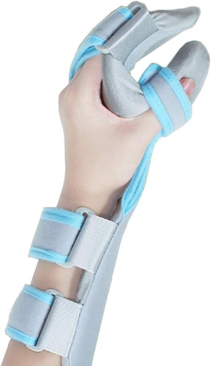 Amazon Com Medical Functional Resting Orthosis Hand Wrist Splint For Tendinitis Inflammation Carpal Tunnel Tendonitis Splint For Wrist And Forearm Support And Alignment Left M Health Personal Care