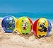Disney Junior Mickey Mouse Inflatable Beach Balls 3 Pack - Pool Toys For Kids in Summer