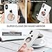 Miracase iPhone Xs Max case with Stand,2019 Stress Relief Anxiety Toys/Mirror/Magnetic Protective Soft TPU Kickstand Case Cover Compatible with iPhone Xs max 6.5''- Clear