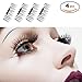 Potou Magnetic False Eyelashes, 1 Pair 4 Pieces Ultra-thin 0.2mm Magnetic Eye Lashes 3D Reusable Magnet Eyelashes Extension