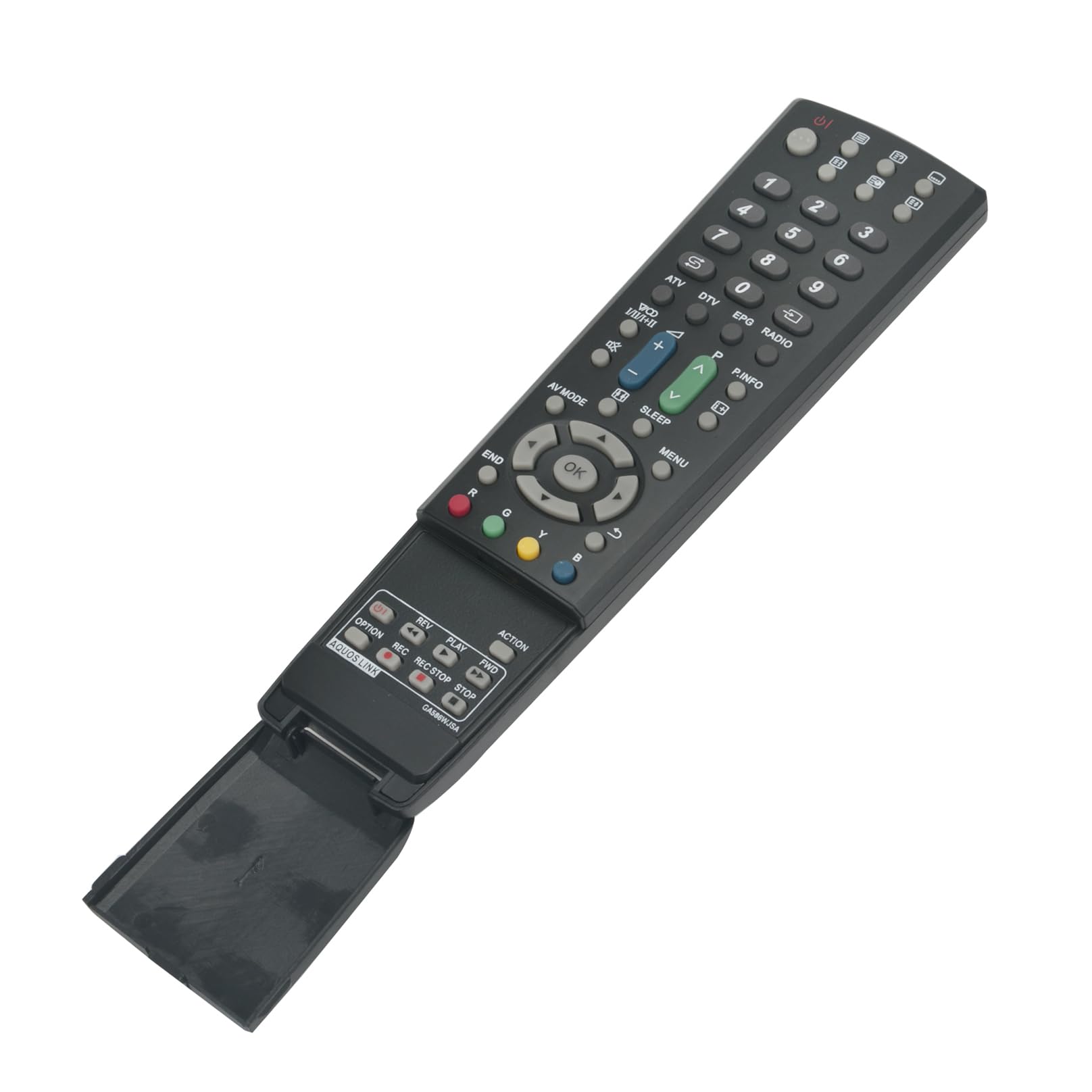 GA586WJSA Replaced Remote Control -VINABTY-fit for Sharp LCD TV remote control GA586WJSA RRMCGA586WJSA LC-42X20E LC-32B20E LC-37G20E LC-32D653E LC-32X20E LC-32D65E LC-32DH65E
