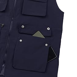 PESION Womens Utility Vest Lightweight Windproof