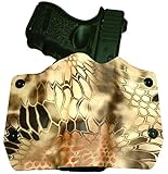 Kryptek Nomad Kydex Outside Waistband (OWB) Holsters for 120 plus pistols. Left , Right & Speed Clips available.