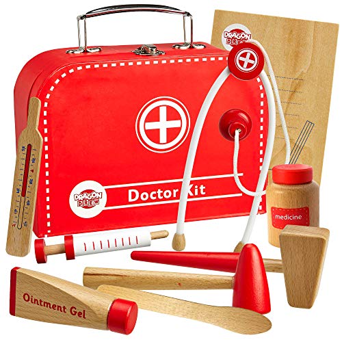 wooden doctor set
