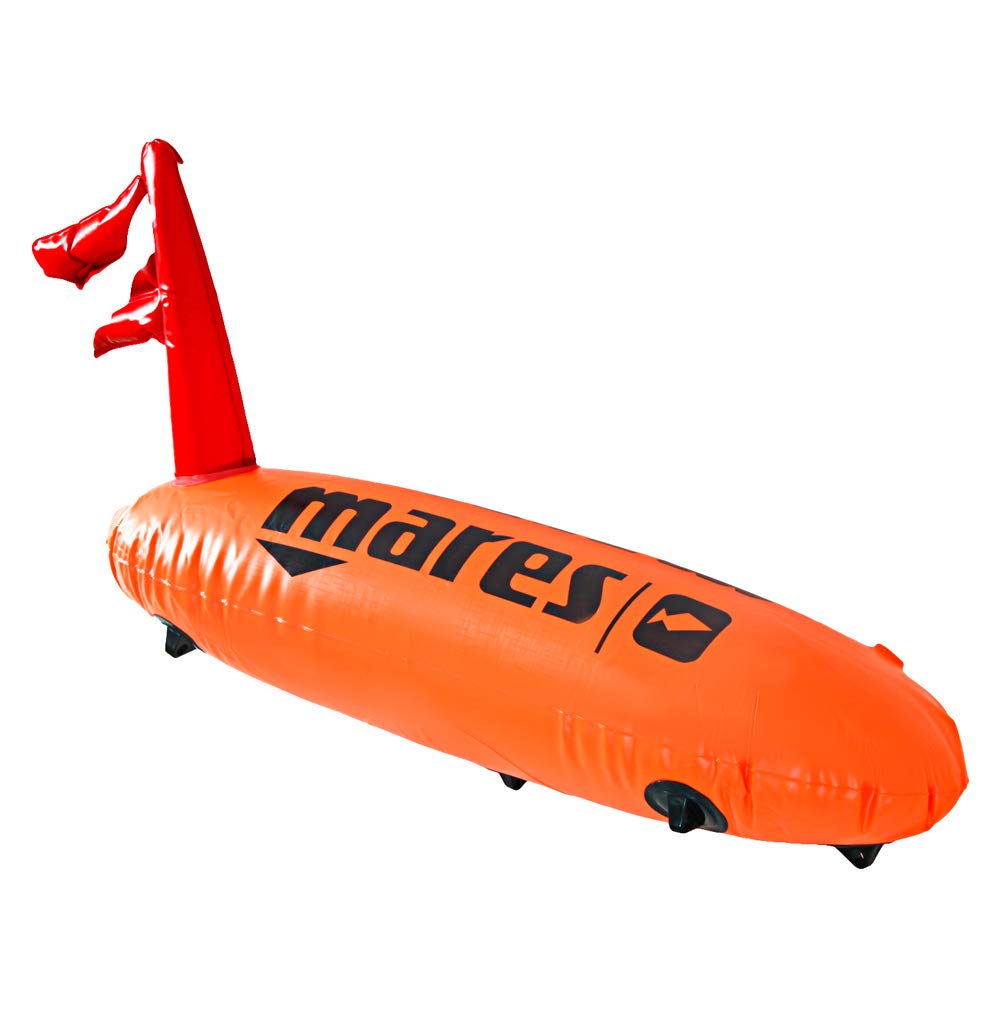 Mares Torpedo SF Diving Waterproof Flag - Orange