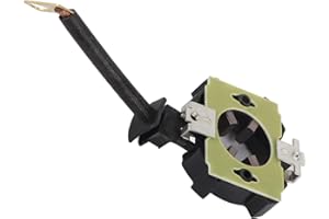 Starter Carbon Brushes Holder, Qiilu Starter Carbon Brushes Holder, Car Starter Carbon Brush Holder Metal+ABS