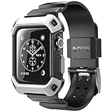 Apple Watch 2 Case, SUPCASE [Unicorn Beetle Pro] Rugged Protective Case with Strap Bands for Apple Watch Series 2 2016 Edition [42mm, Compatible with Apple Watch 42 mm First Generation 2015] (White) (Electronics)