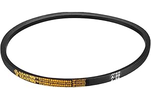 uxcell A28 Drive V-Belts 28" Inner Length 13mm Width 8mm Thick JIS Standard A-Section Rubber Drive Transmission Belt