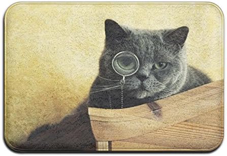 Monocles Cat Doormats / Entrance Rug Floor Mats