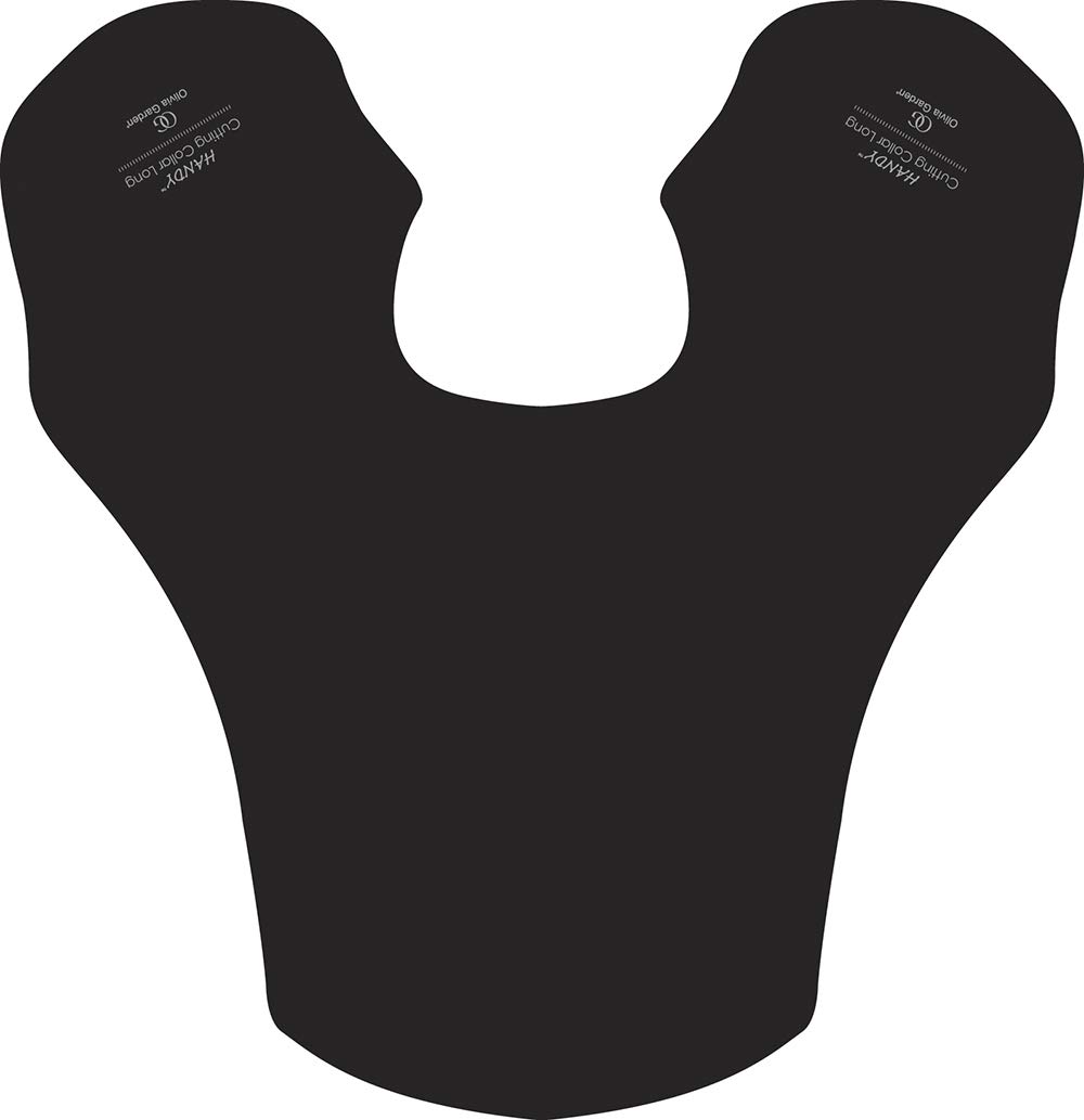 Olivia Garden Handy™ Cutting Collar, Long - Blocks Hair from Falling Inside Cape, Even Surface for Easier Cutting